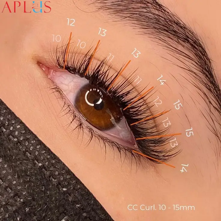 Customizable lengths for different eye shapes