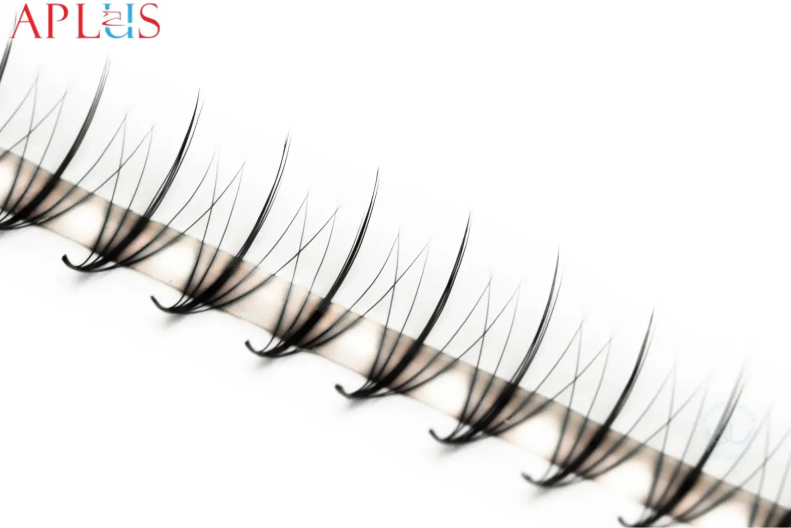 Each wispy premade fan is meticulously handmade
