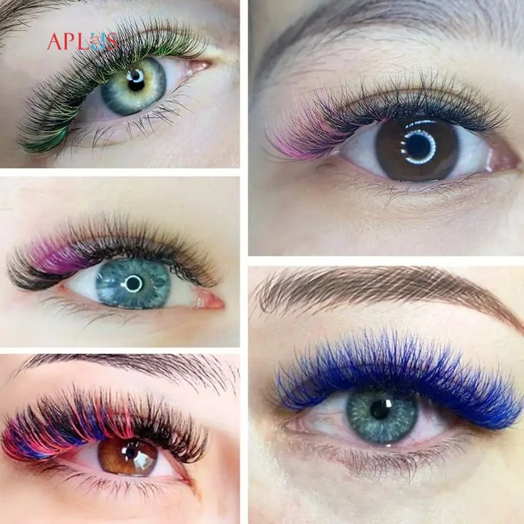 Introducing colored lashes sets salons apart in a competitive beauty market
