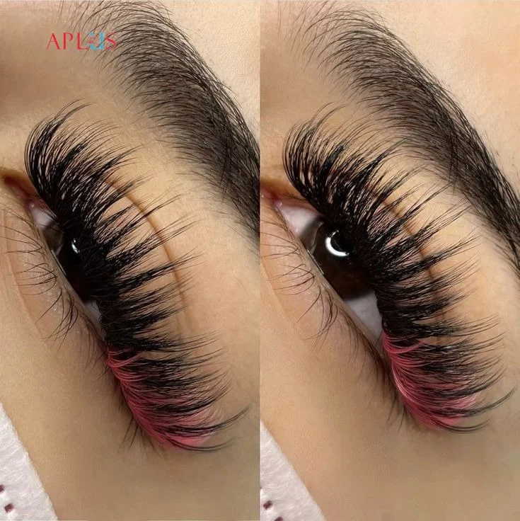 Some light-colored extensions may require a clear glue instead