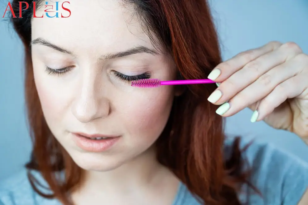 For eyelash extensions, use only oil-free mascara